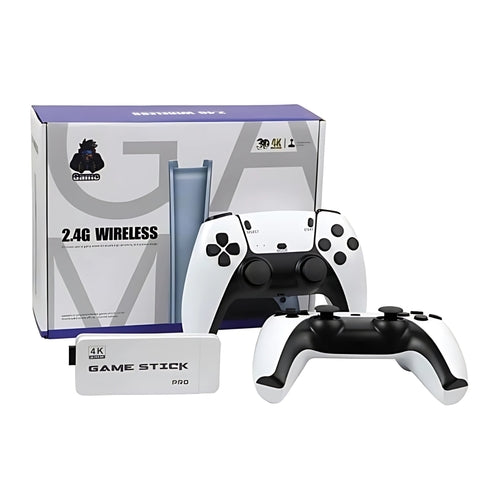 🎮 Game Stick M15 Pro White – ¡Potencia retro en la palma de tu mano!