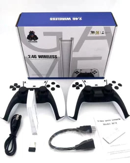 🎮 Game Stick M15 Pro White – ¡Potencia retro en la palma de tu mano!